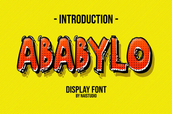 Ababylo: A Playful Display Font That Elevates Editorial Design