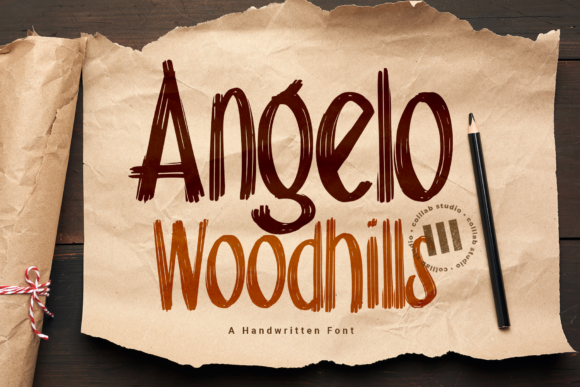 Angelo Woodhills: A Versatile Display Font for Modern Web Design