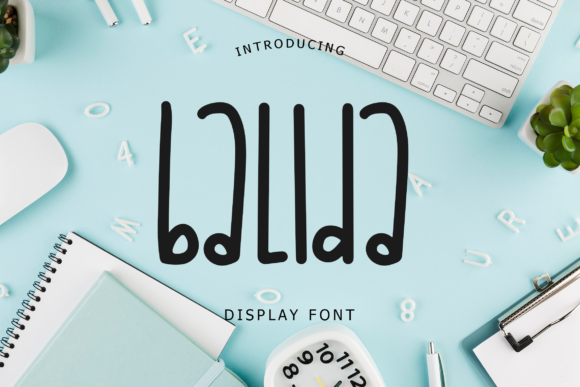 Balida: A Quirky Display Font for Memorable Branding