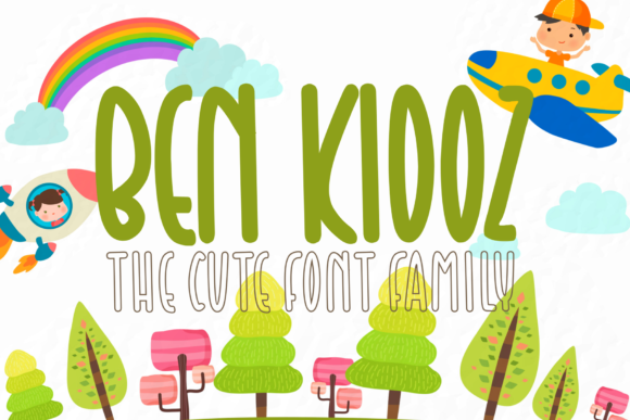 Ben Kidoz: A Playful Display Font for Editors