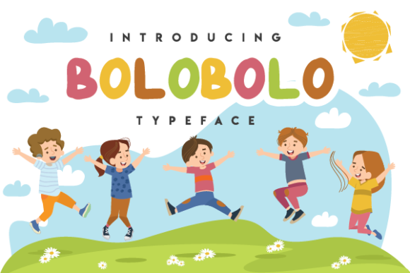 Bolobolo: A Playful Display Font for Branding with Personality