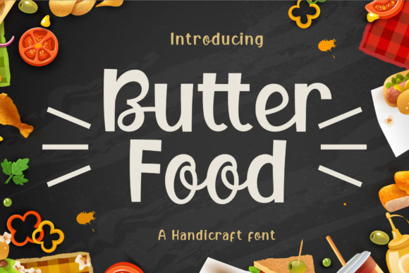 Butter Food: A Quirky Display Font Review