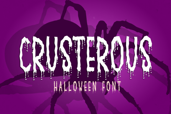 Crusterous: A Bold Display Font for High-Impact Design Projects