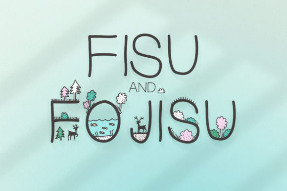 Fisu Fojisu: A Whimsical Display Font for Creative Layouts