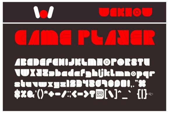 Game Player: A Groovy Display Font for Web Design