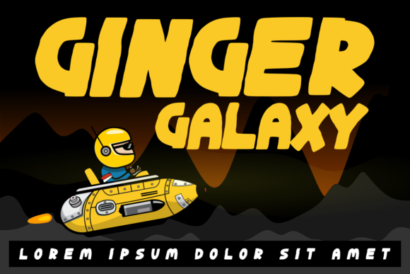 How Ginger Galaxy Font Transformed My Café's Branding