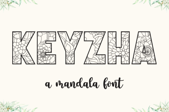 Keyzha: A Bold Display Font for Your Brand