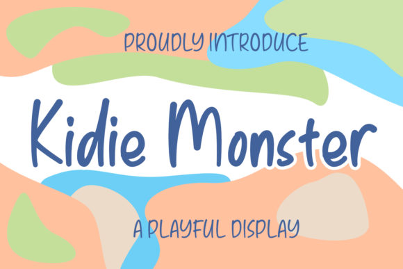 Kidie Monster: A Playful Display Font for Editorial Design