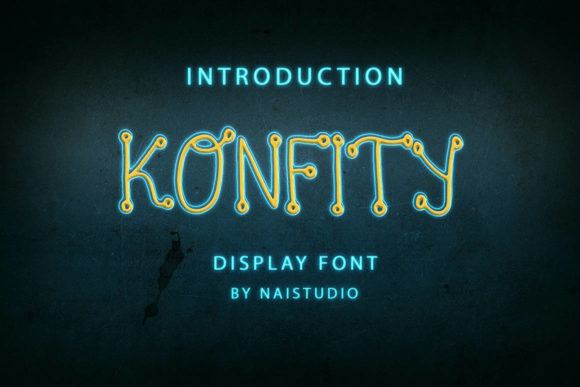 Konfity: A Designer’s Take on This Bold Display Font