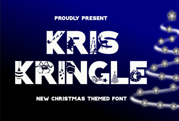 Kris Kringle: A Bold Display Font for Makers