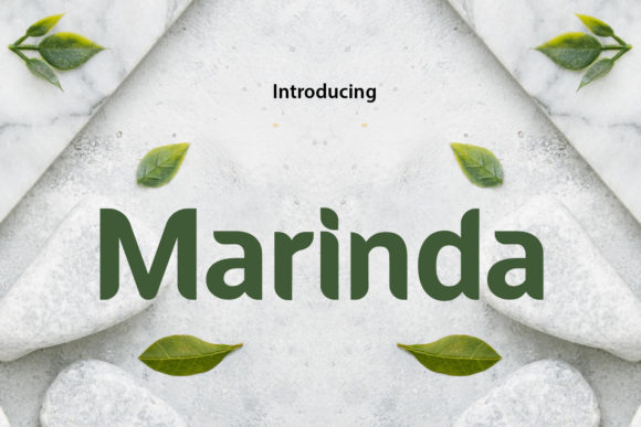 Marinda: A Bold Display Font for Web Design