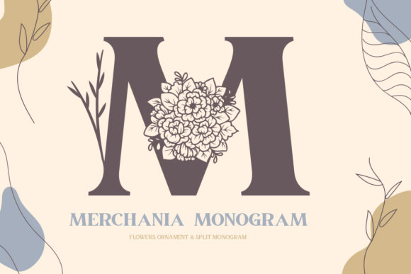 Merchania Monogram: A Display Font That Elevates Campaign Visuals