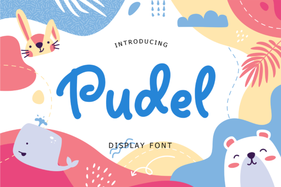 Pudel: A Quirky Display Font for Bold Campaigns