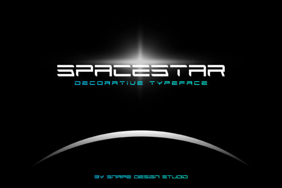 Spacestar: A Futuristic Display Font for Bold Marketing