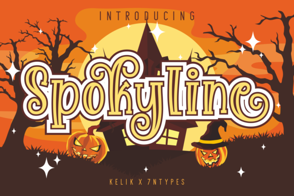 Spokyline: The Playful Display Font That Makes Campaigns Pop