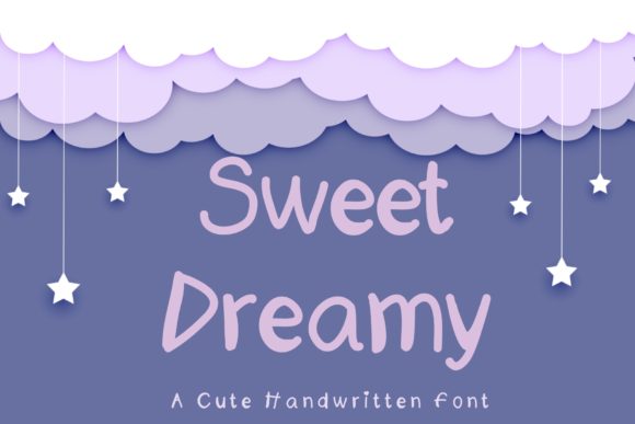 Sweet Dreamy: A Joyful Display Font for Crafters & Makers