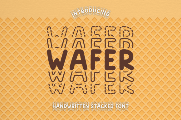 Wafer: A Crisp Display Font for Modern Editorial Design